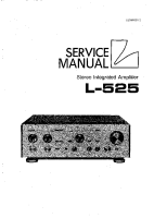 Luxman L-525-Service-Manual 